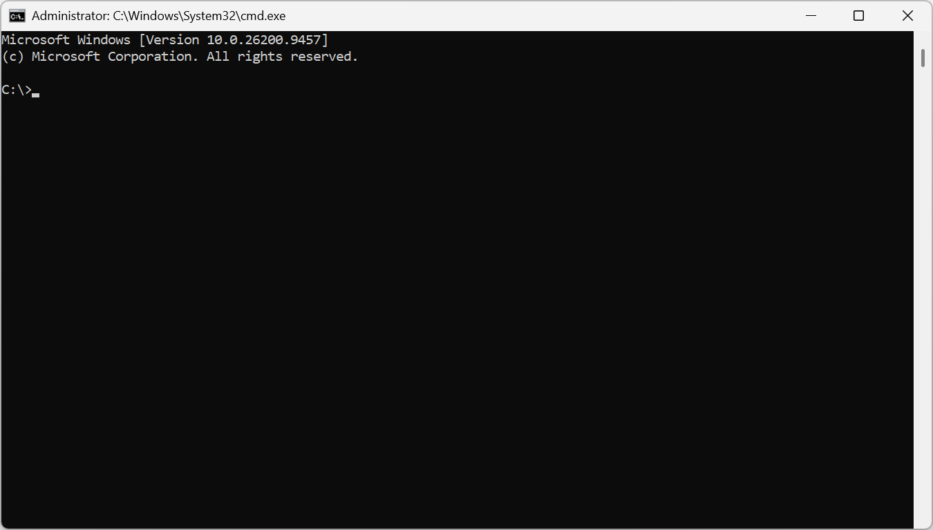 Cet outil ouvre l’invite de commandes Windows pour les tâches de diagnostic et d’assistance. (Interface en anglais.)
