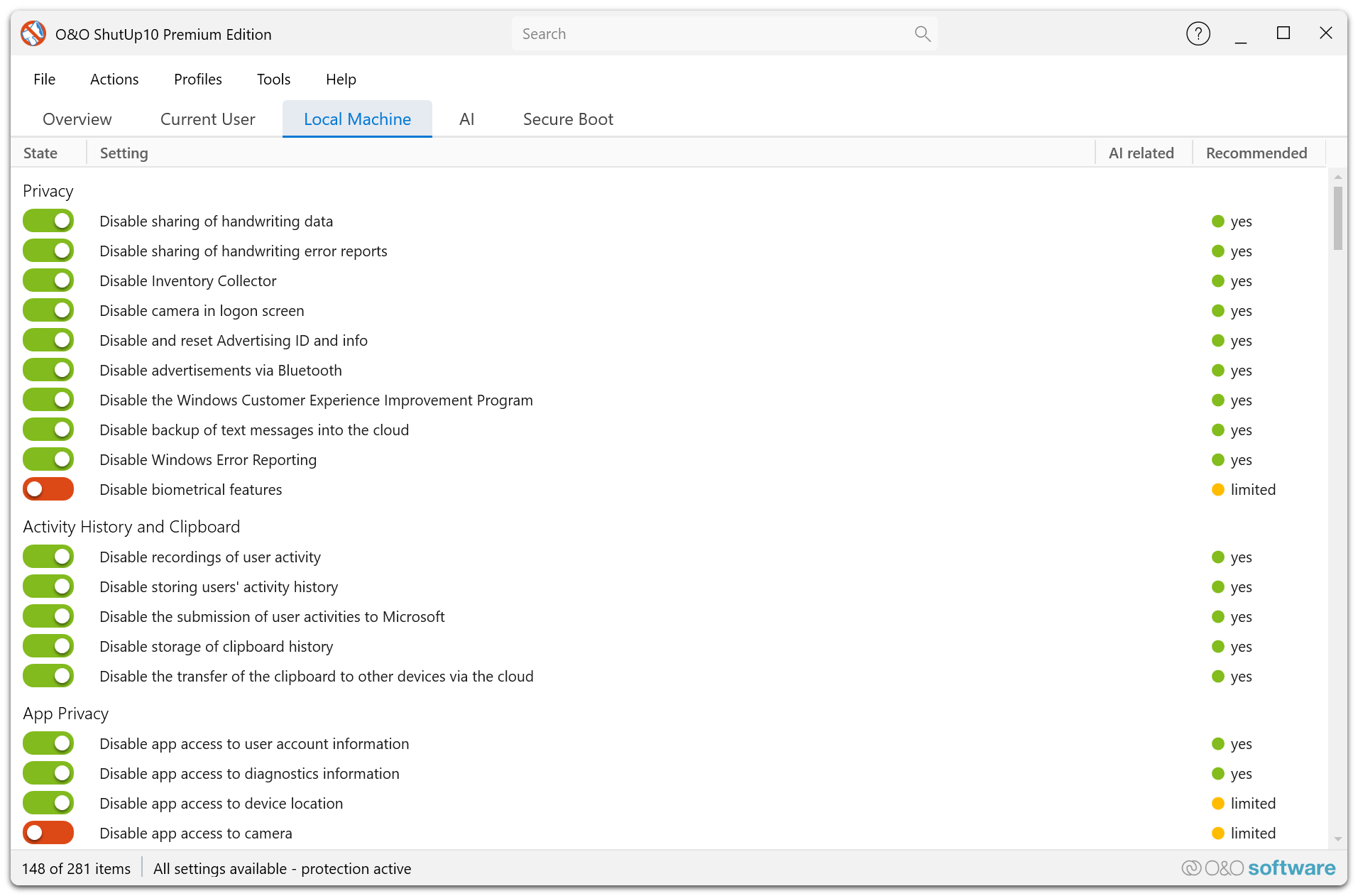 Autostart configured for all users on the local machine β requires elevated service permissions